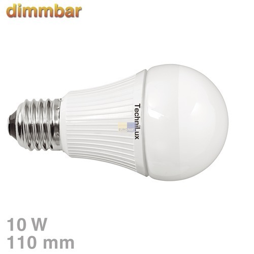 Klick zeigt Details von LED-Lampe E27 10W warmweiß dimmbar