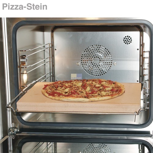 Klick zeigt Details von Pizzastein für den Backofen  400x300x30mm