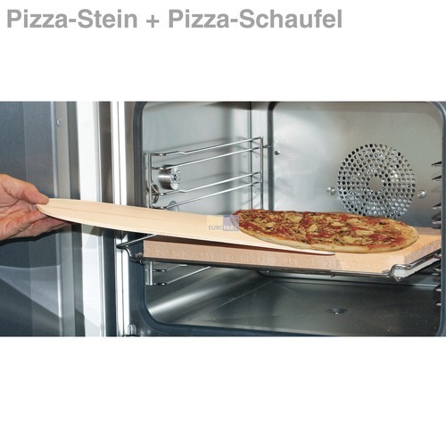 Klick zeigt Details von Pizzastein-Set für den Backofen