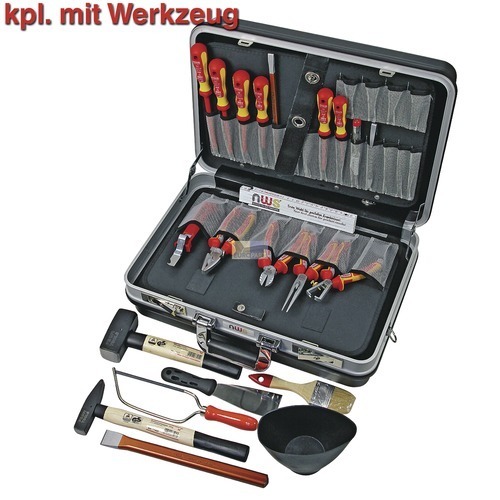 Klick zeigt Details von Werkzeugkoffer NWS 321K-23  inklusive Werkzeug