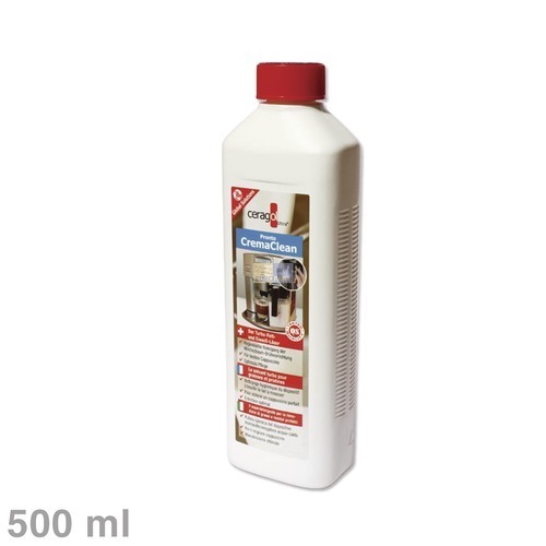 Klick zeigt Details von Milchschaumreiniger Ceragol Ultra Pronto Crema Clean 500ml