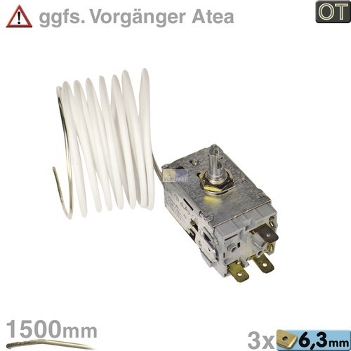 Klick zeigt Details von Thermostat A13-0179 Atea ODER Ranco-Nachfolger, Whirlpool OT!