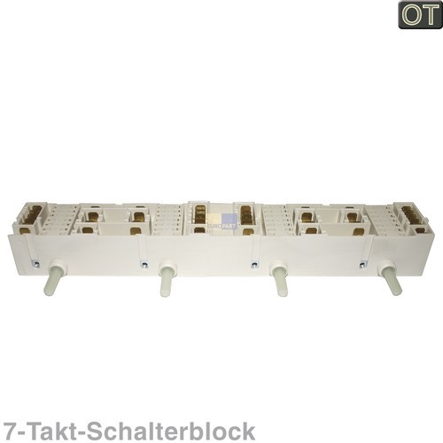 Klick zeigt Details von Kochplattenschalterblock 4er-Einheit Dreefs 5HE/10 01 D0605
