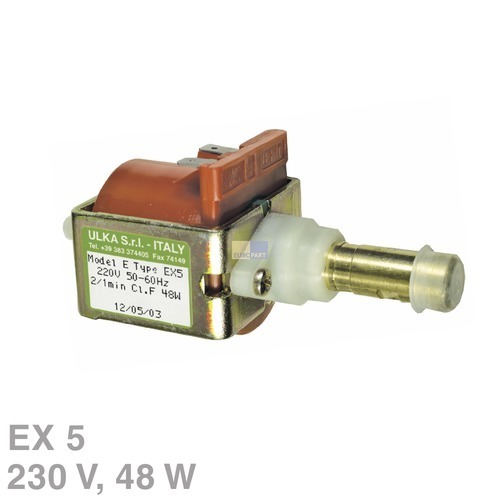 Klick zeigt Details von Elektropumpe ULKA Typ EX5
