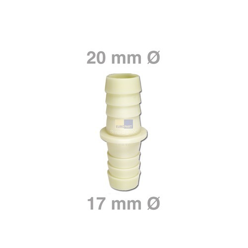 Klick zeigt Details von Schlauchverbinder PVC 17-20mm
