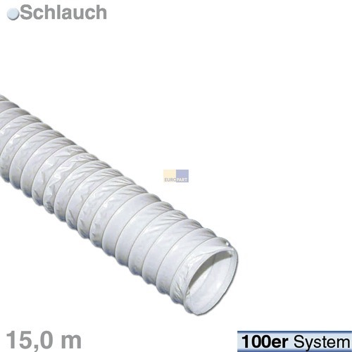 Klick zeigt Details von Abluftschlauch 100erR 15m PVC, schwer