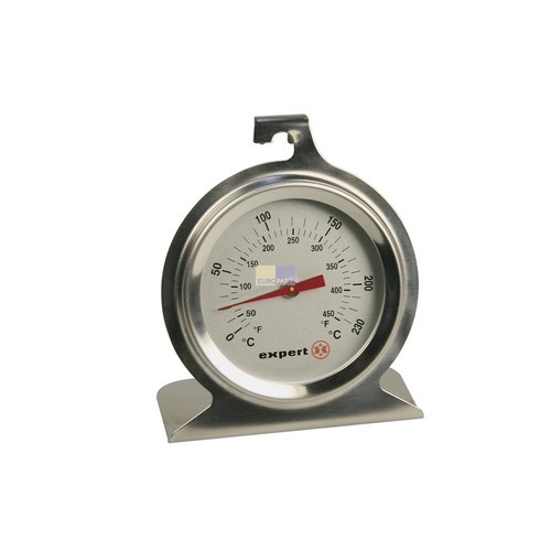 Klick zeigt Details von Backofenthermometer Skala 0-230°C 45mm Ø