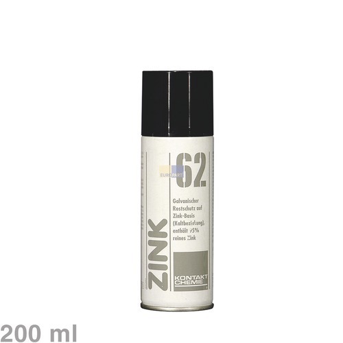 Klick zeigt Details von Spray Rostschutz Kontakt-Chemie 76509 Zink62 200ml