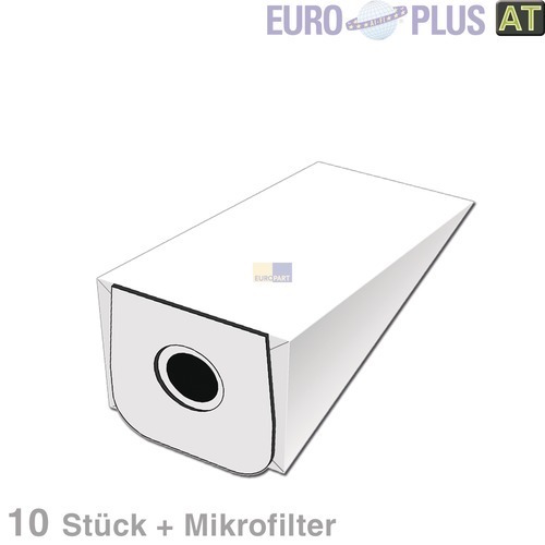 Klick zeigt Details von Filterbeutel Europlus A1021 u.a. wie AEG Gr. 7 10 Stk