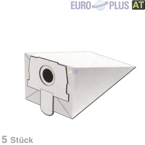 Klick zeigt Details von Filterbeutel Europlus R5015 für Rowenta Artec 2 5 Stk