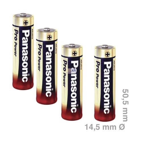 Klick zeigt Details von Batterie Migonon LR06PPG PANASONIC, 4 St