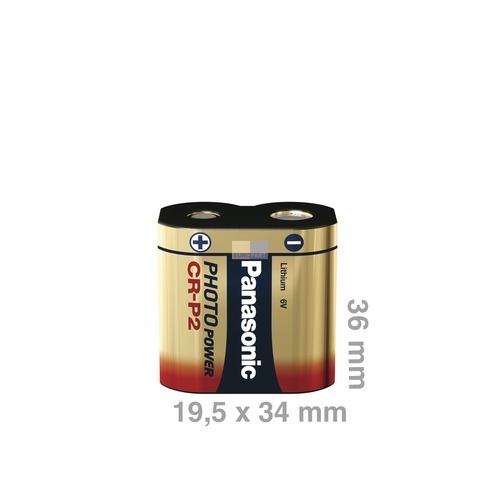 Klick zeigt Details von Batterie CRP2 Panasonic