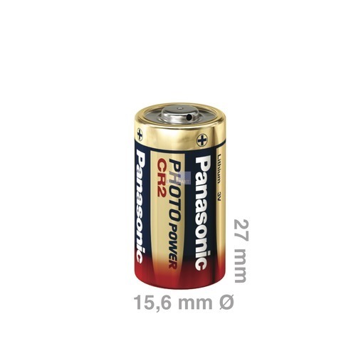 Klick zeigt Details von Batterie CR2 Panasonic