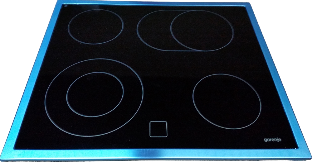 Klick zeigt Details von Glaskeramikplatte gorenje 238456 für Kochfeld